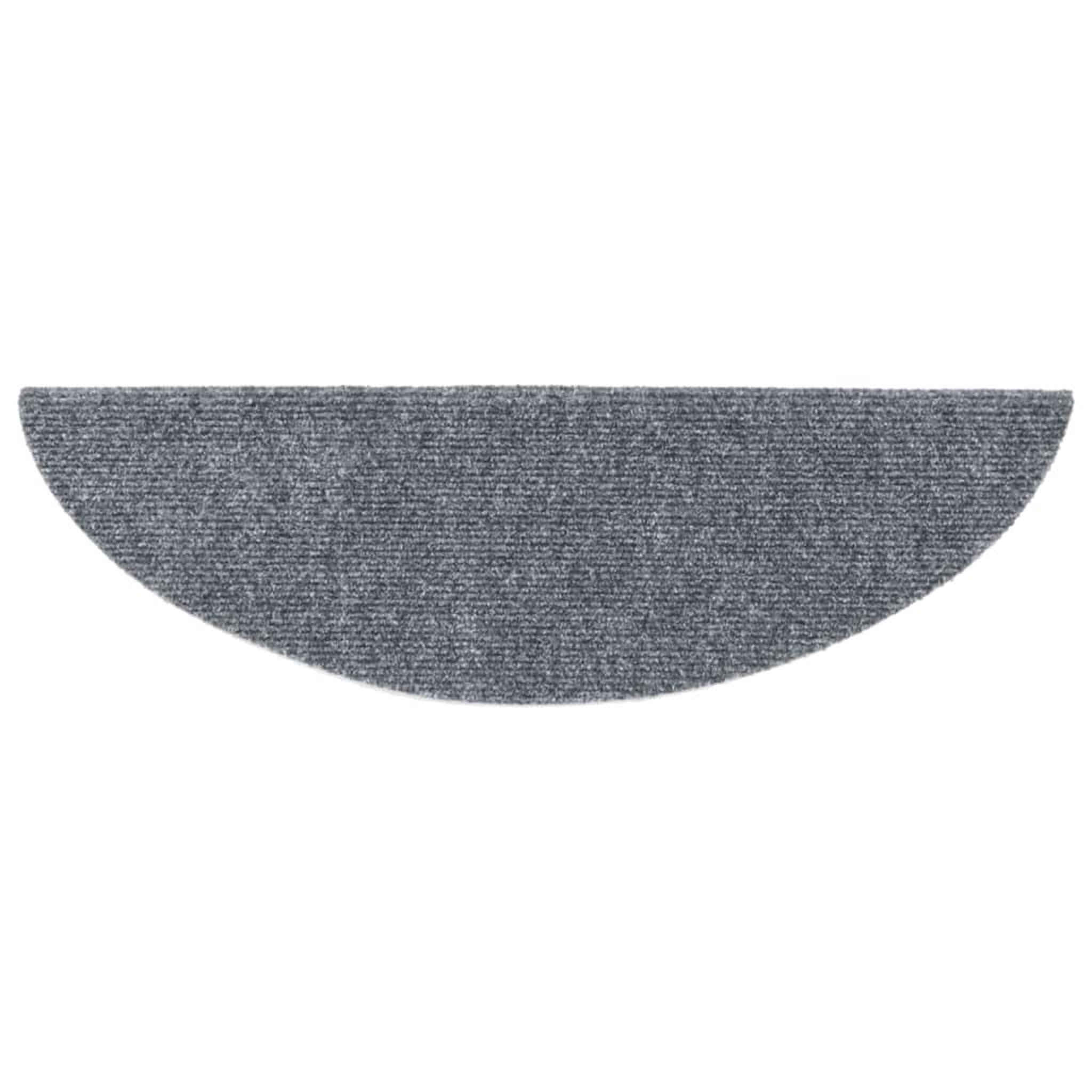 Voir la diapositive 5 : VIDAXL Tapis autoadhesifs de marches 5 pcs Gris clair 56x17x3 cm