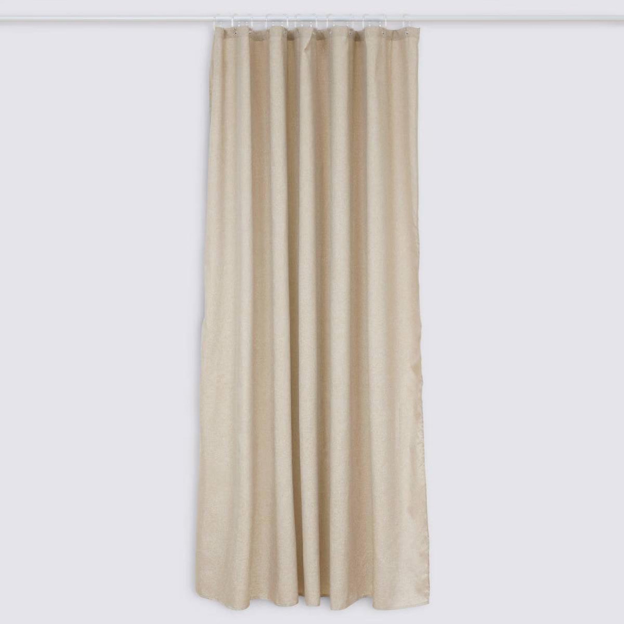 FIVE Rideau de douche uni  polly  180x180cm beige