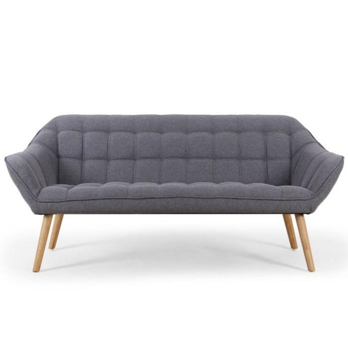 Paris Prix Canapé Scandinave 3 Places  Laos  173cm Gris