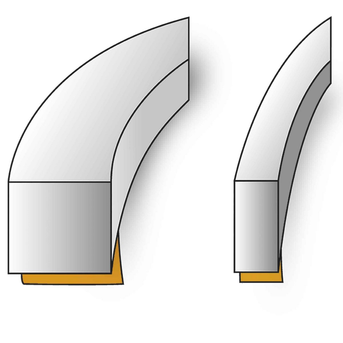 Geko Joint adhésif en mousse multi-usage 6.5M