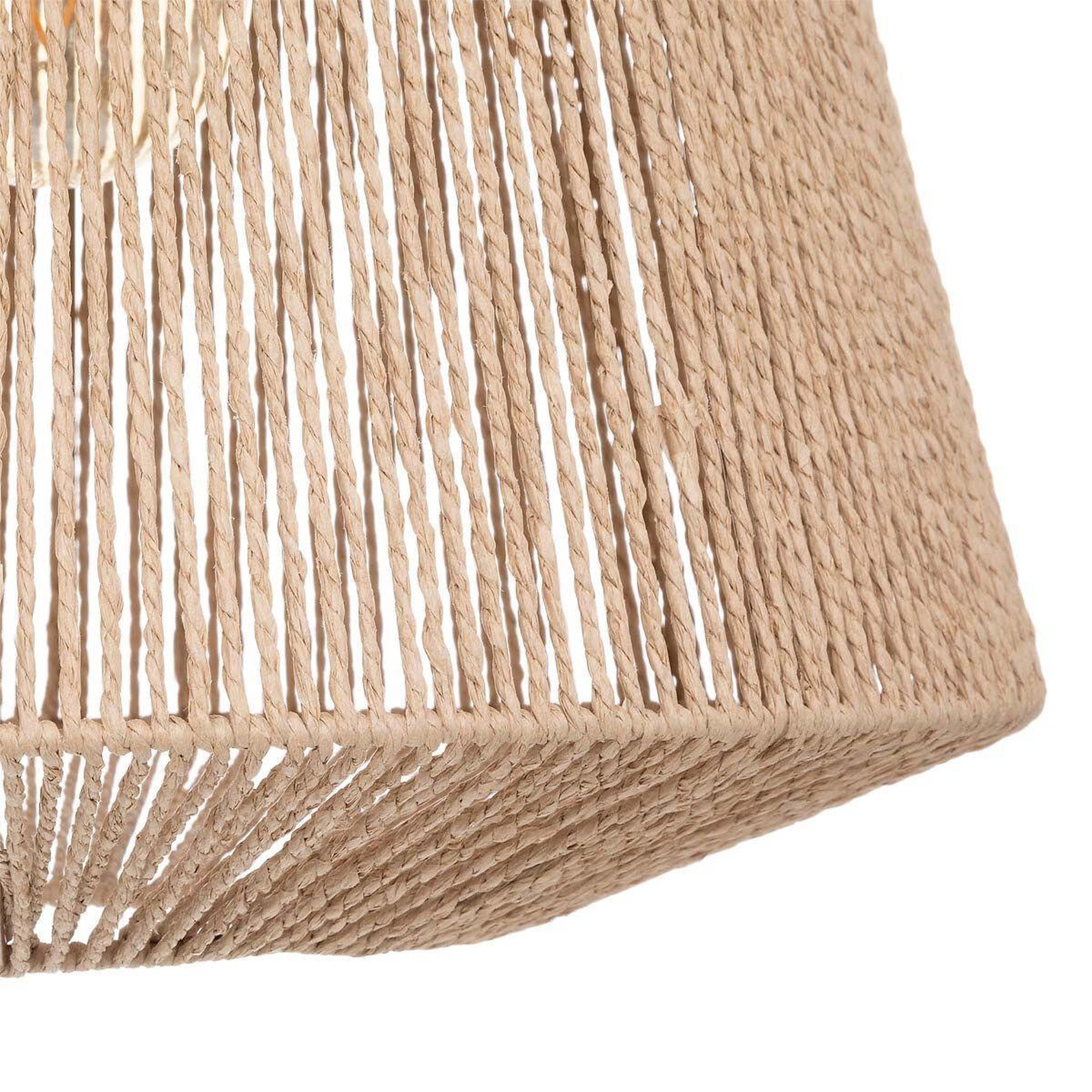 Voir la diapositive 2 : ATMOSPHERA Lampe suspension design  jily  48cm beige
