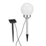 Voir la diapositive 2 : HI HI Lampe boule solaire rotative a LED de jardin 15 cm