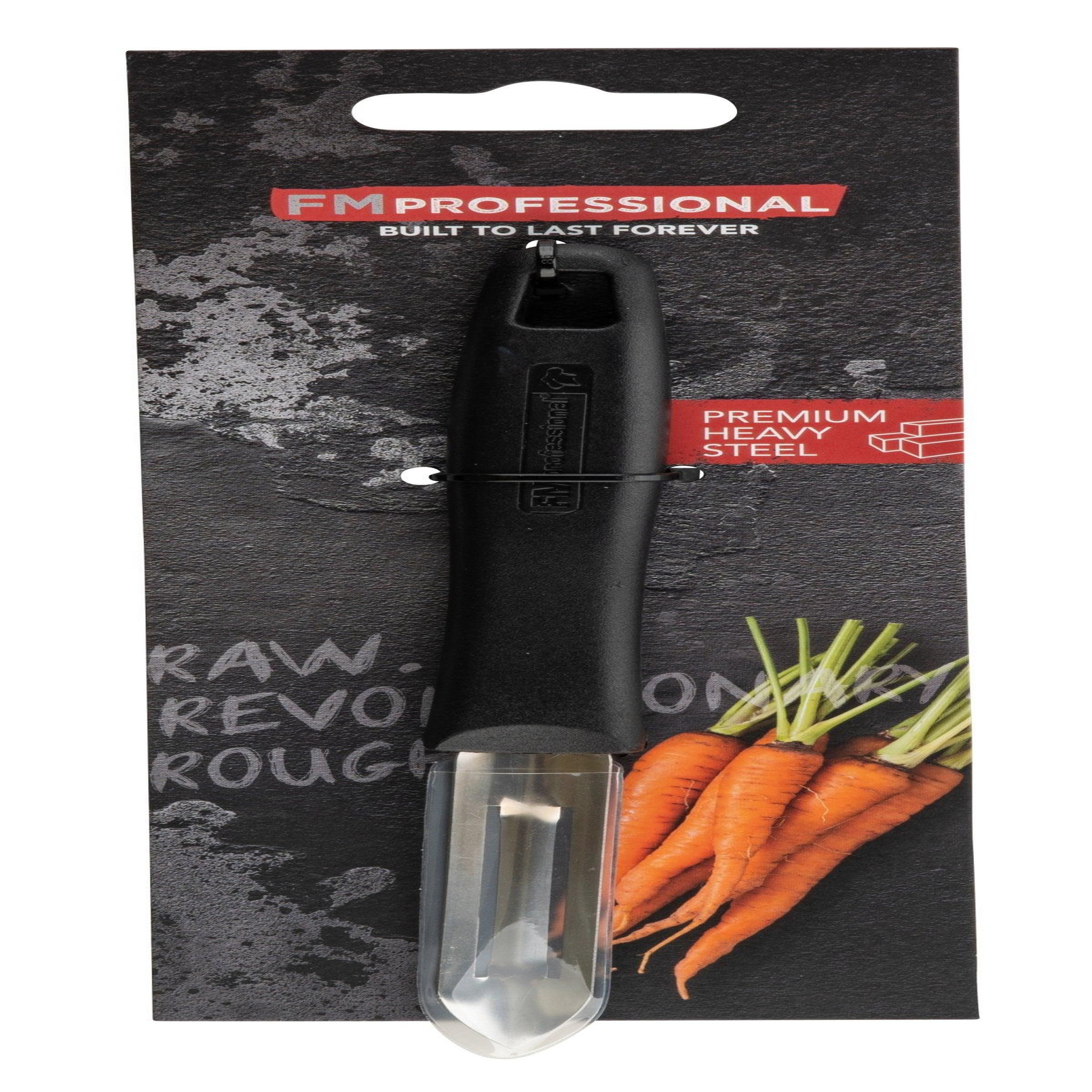 Voir la diapositive 5 : FM PROFESSIONAL Lot de 2 couteaux éplucheurs économes 18,5 cm fm professional