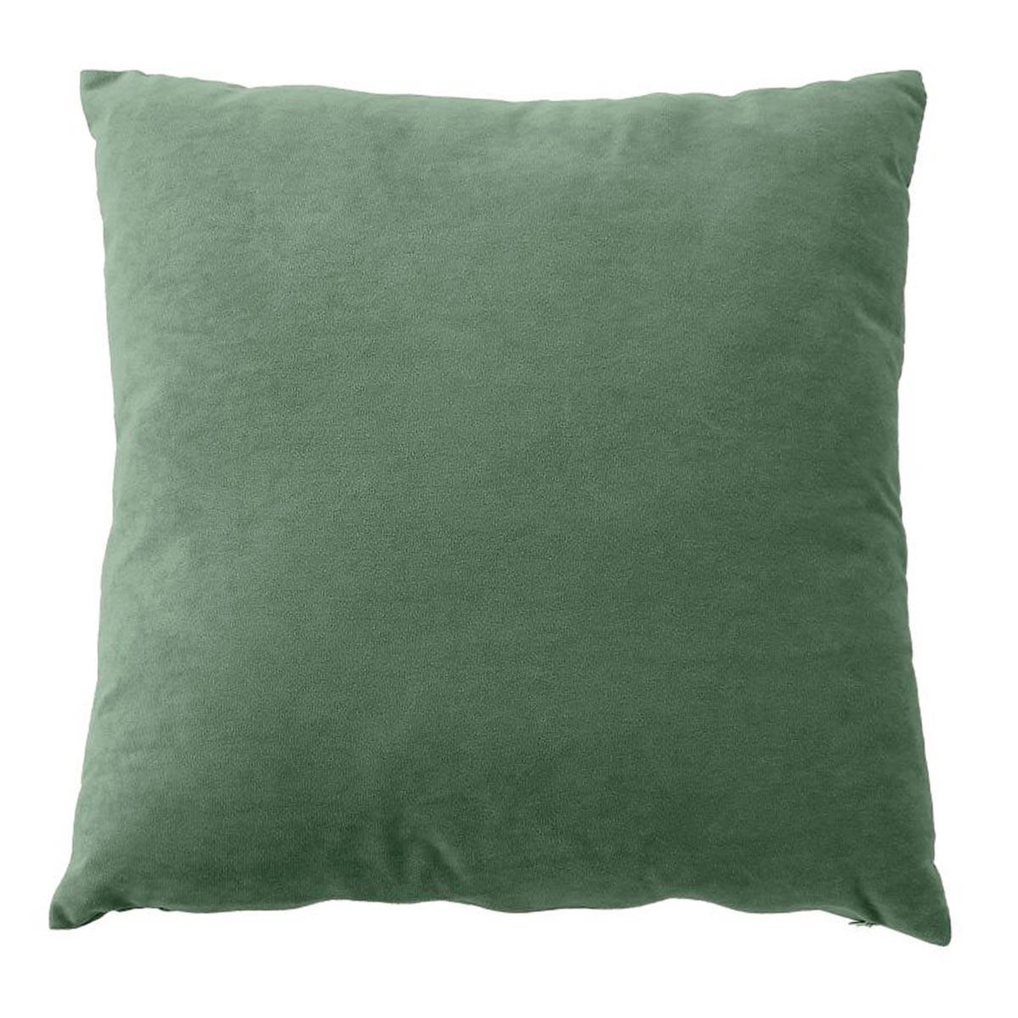 ENJOY HOME Coussin déco en velours  câlin  40x40cm vert argile