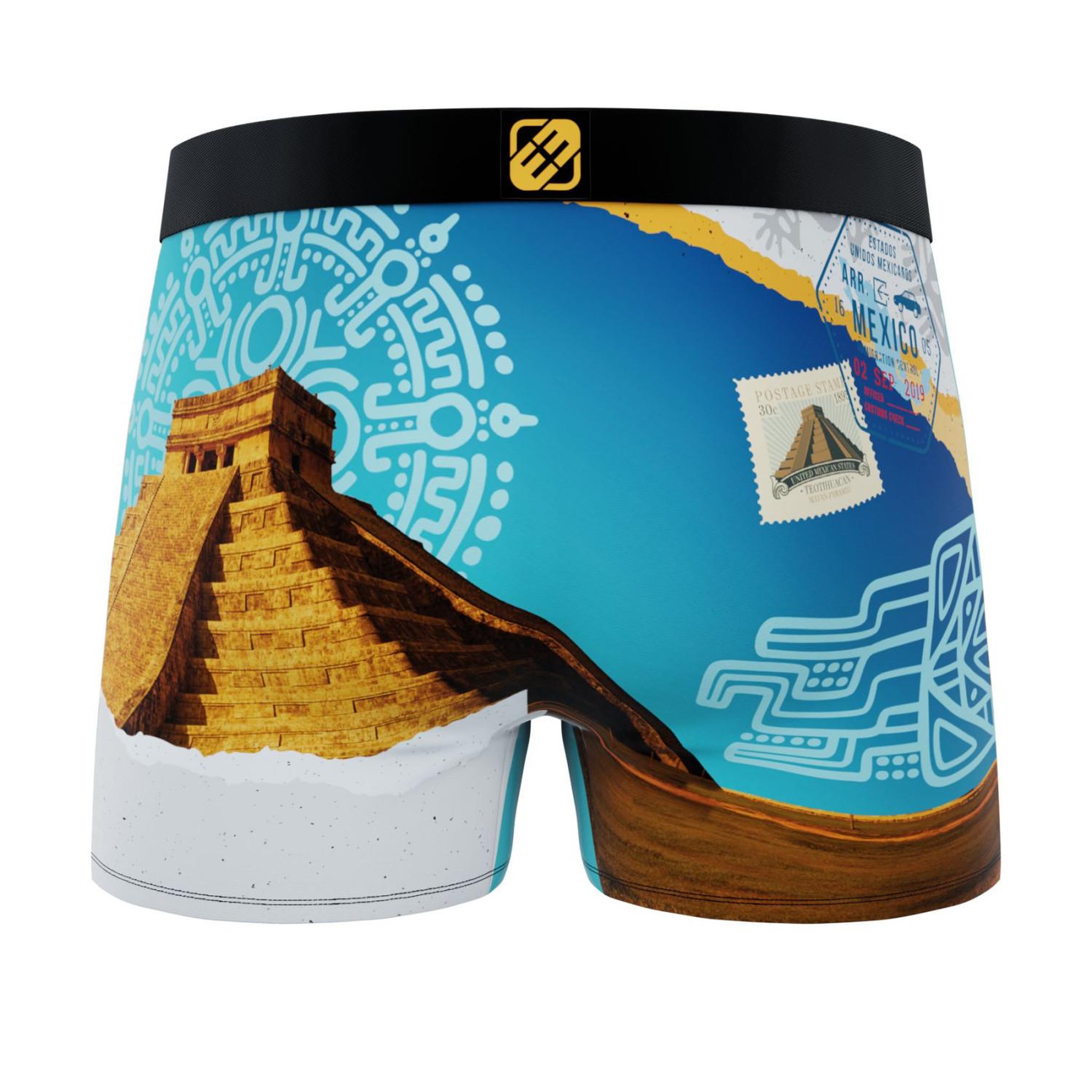 Voir la diapositive 6 : FREEGUN Lot de 3 boxers garçon en polyester recyclé Landscape
