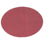SECRET DE GOURMET Set de Table Ovale  Maoli  35x48cm Rouge