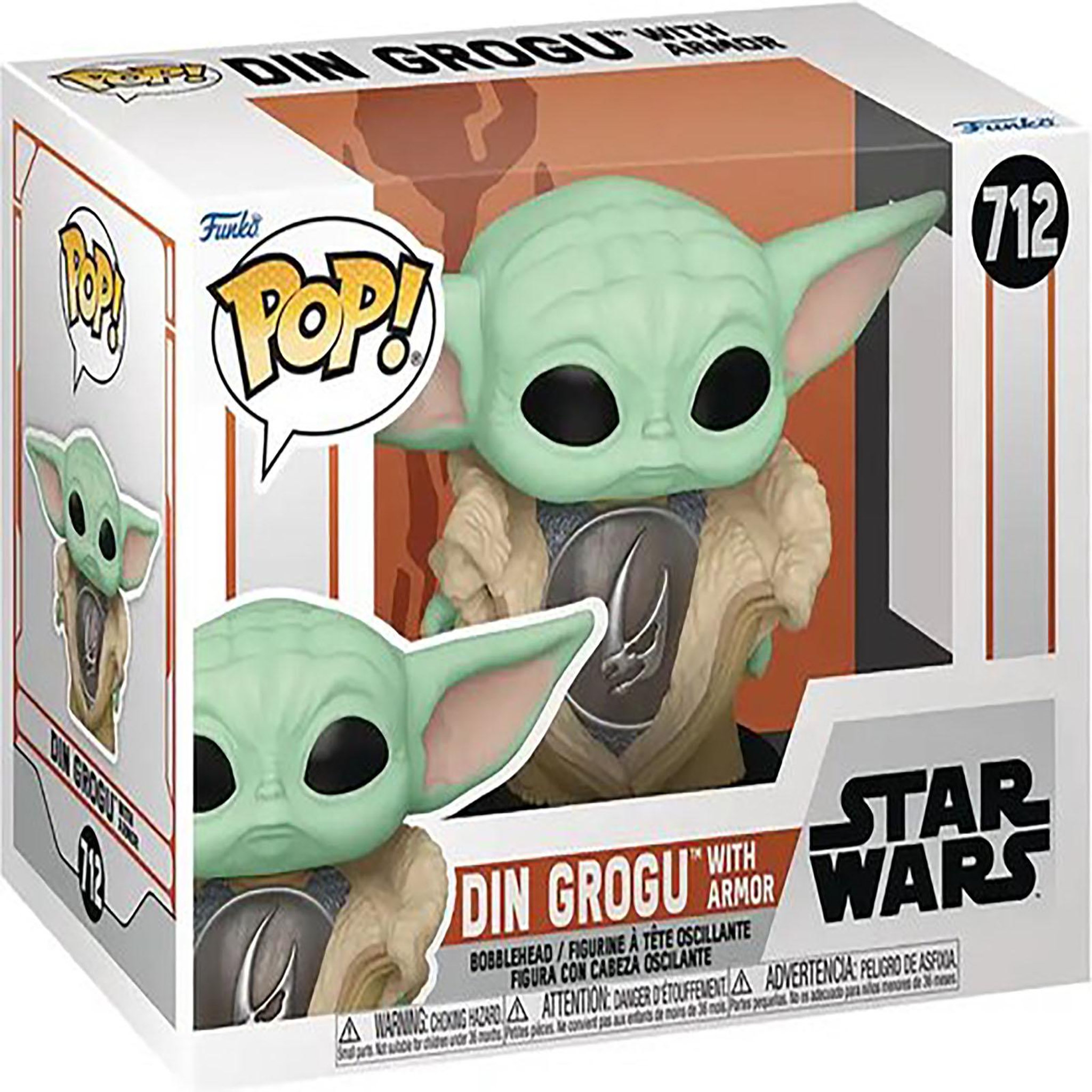 Voir la diapositive 2 : Funko Figurine Funko Pop Star Wars The Mandalorian S10 Grogu Armor