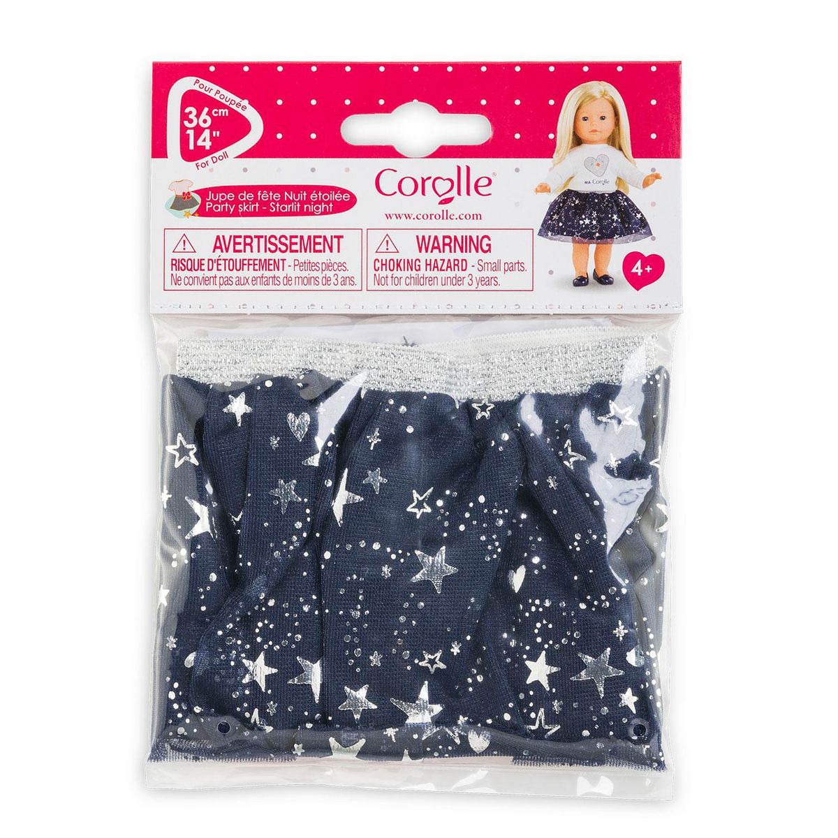 Corolle Jupe de Fête Nuit Etoilée pour poupée ma Corolle