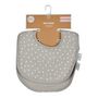 Voir la diapositive 4 : Paris Prix Lot de 2 Bavoirs Bébé  Absorbant  27cm Gris