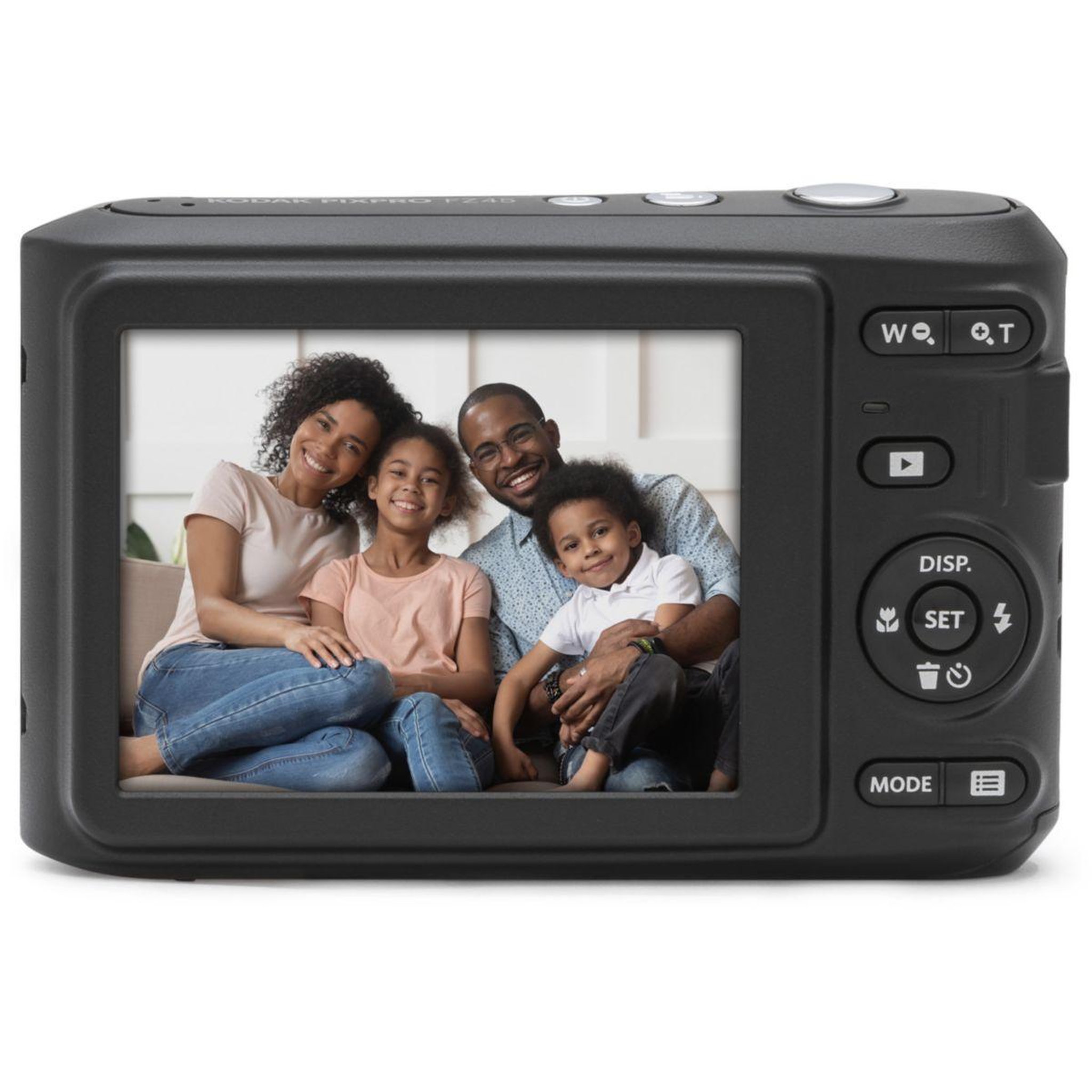 Voir la diapositive 2 : Kodak Appareil photo Compact PIXPRO FZ45BK Black