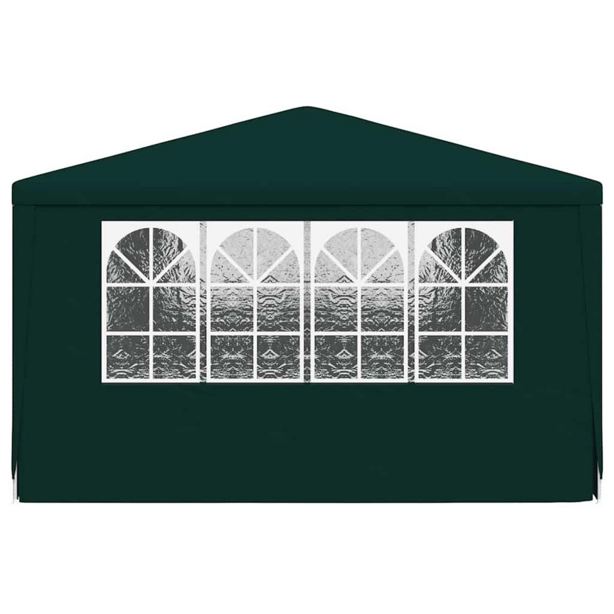 VIDAXL Tente de reception avec parois laterales 4x6 m Vert 90 g/m^2