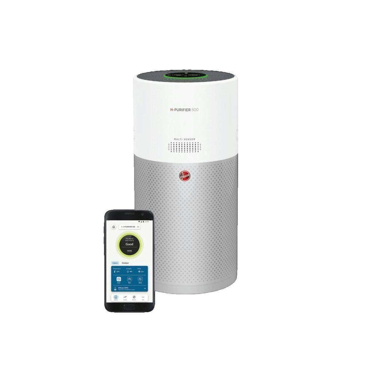 HOOVER Purificateur d'air Hoover H-Purifier 500 avec filtration triple efficacité