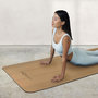 Voir la diapositive 4 : VIVEZEN Tapis de yoga, de gym, d'exercices en liège - 180 x 60 cm