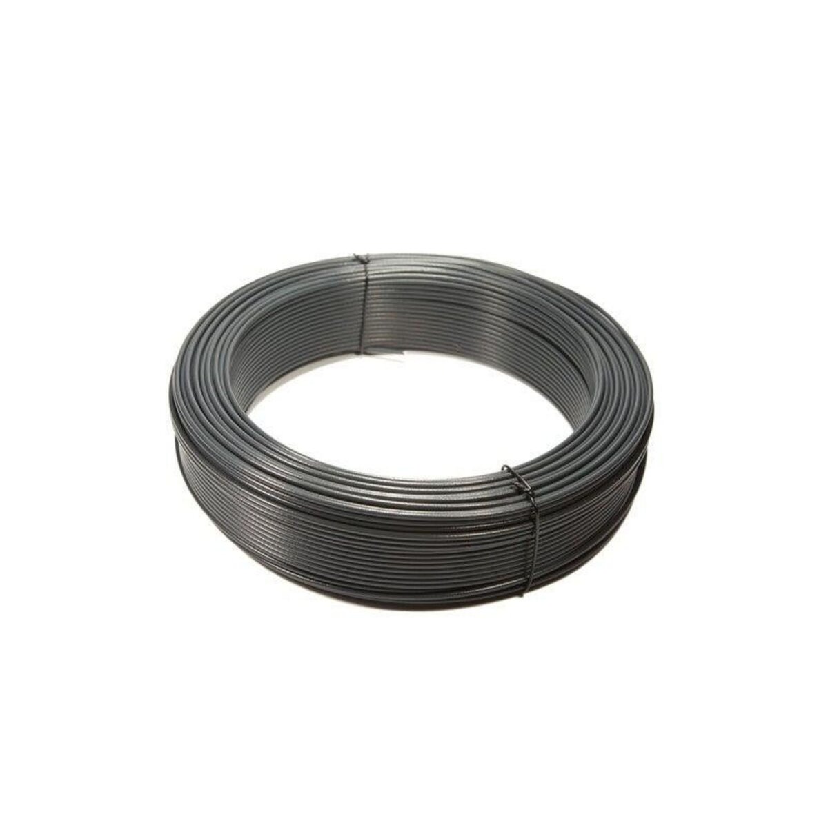 CENTRALE BRICO Fil de tension plastifié gris, 2.75 mm x 100 m