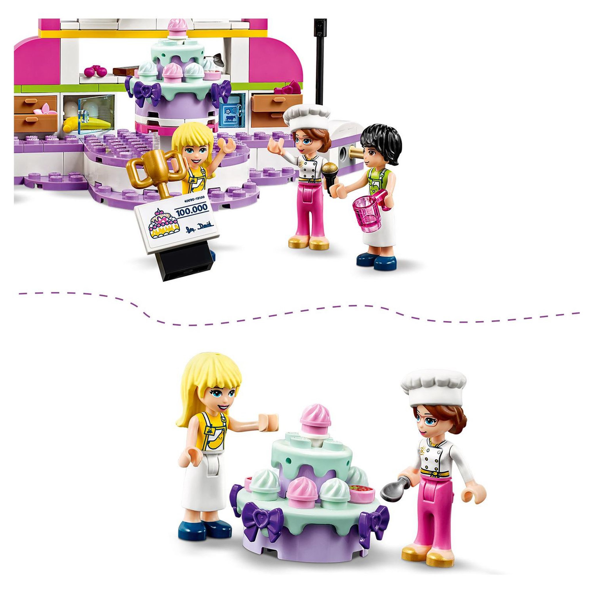Voir la diapositive 5 : LEGO Friends 41393 - Le Concours de Pâtisserie avec Mini Poupée Stéphanie