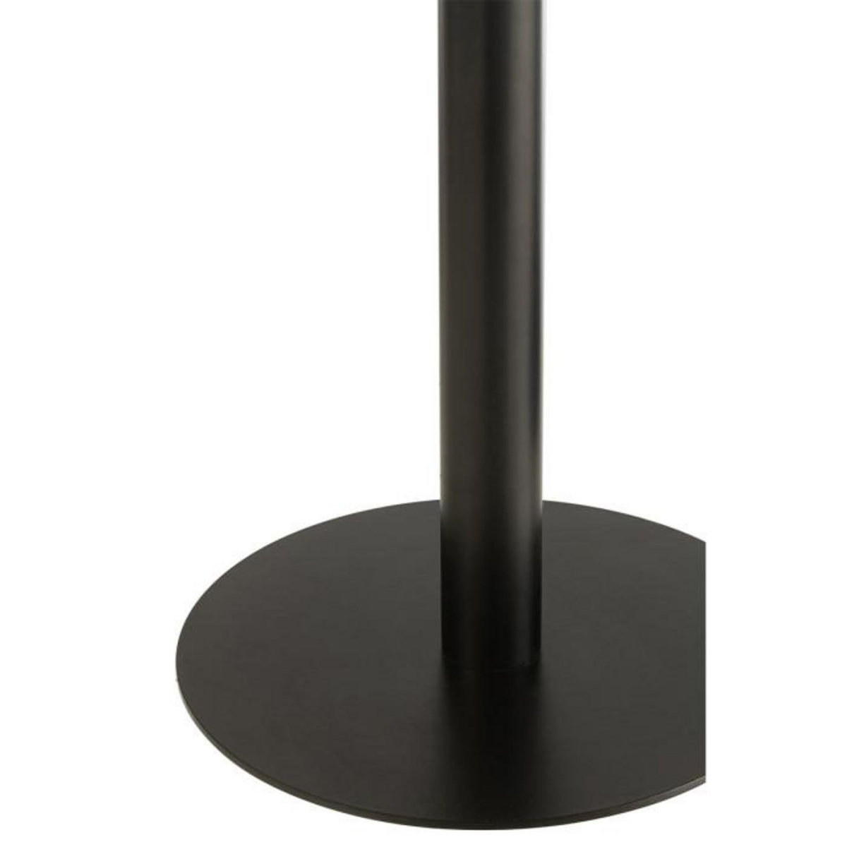 Paris Prix Lot de 2 Tables d'Appoint en Métal  Ice  50cm Noir