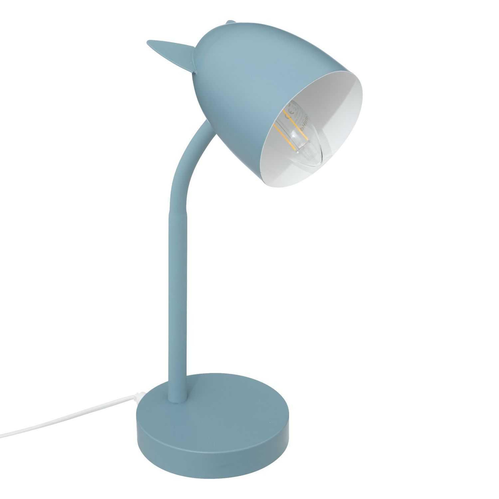 Atmosphera Kids Lampe à poser enfant Douceur. Coloris disponibles : Jaune, Blanc, Rose