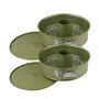 Voir la diapositive 1 : ZENKER Ensemble de 2 Moules à manqué et à savarin double fond 26 cm Zenker Green Vision
