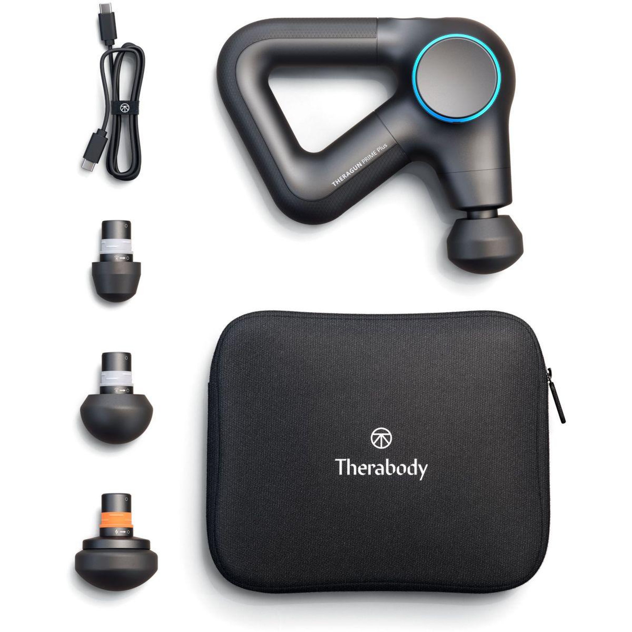 Voir la diapositive 4 : THERAGUN Pistolet de massage Theragun Prime Plus