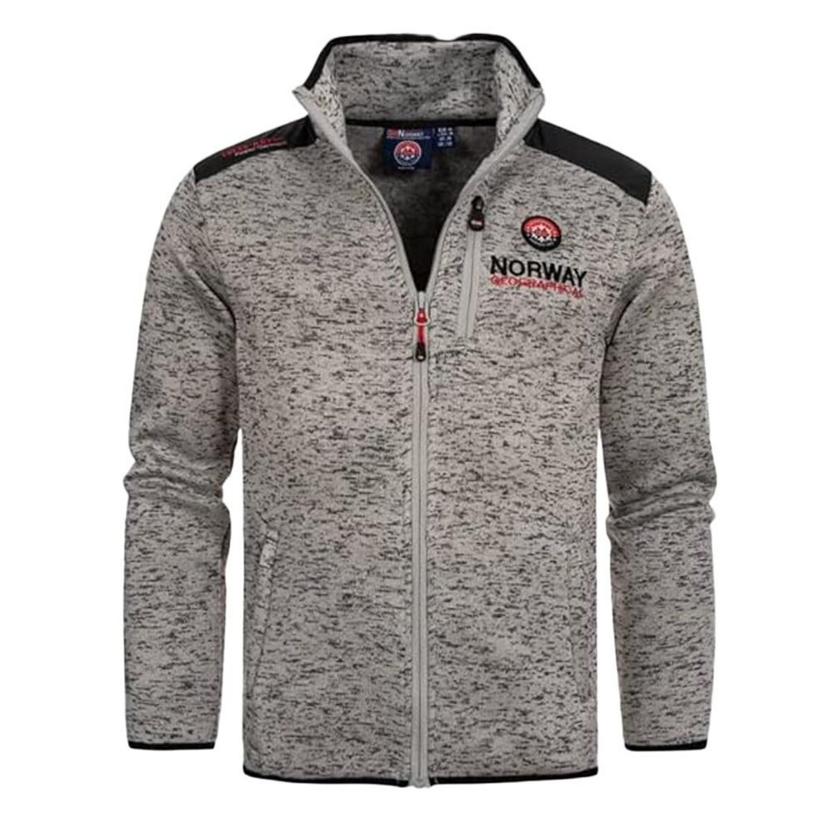 GEOGRAPHICAL NORWAY Polaire Gris Noir Homme Geographical Norway