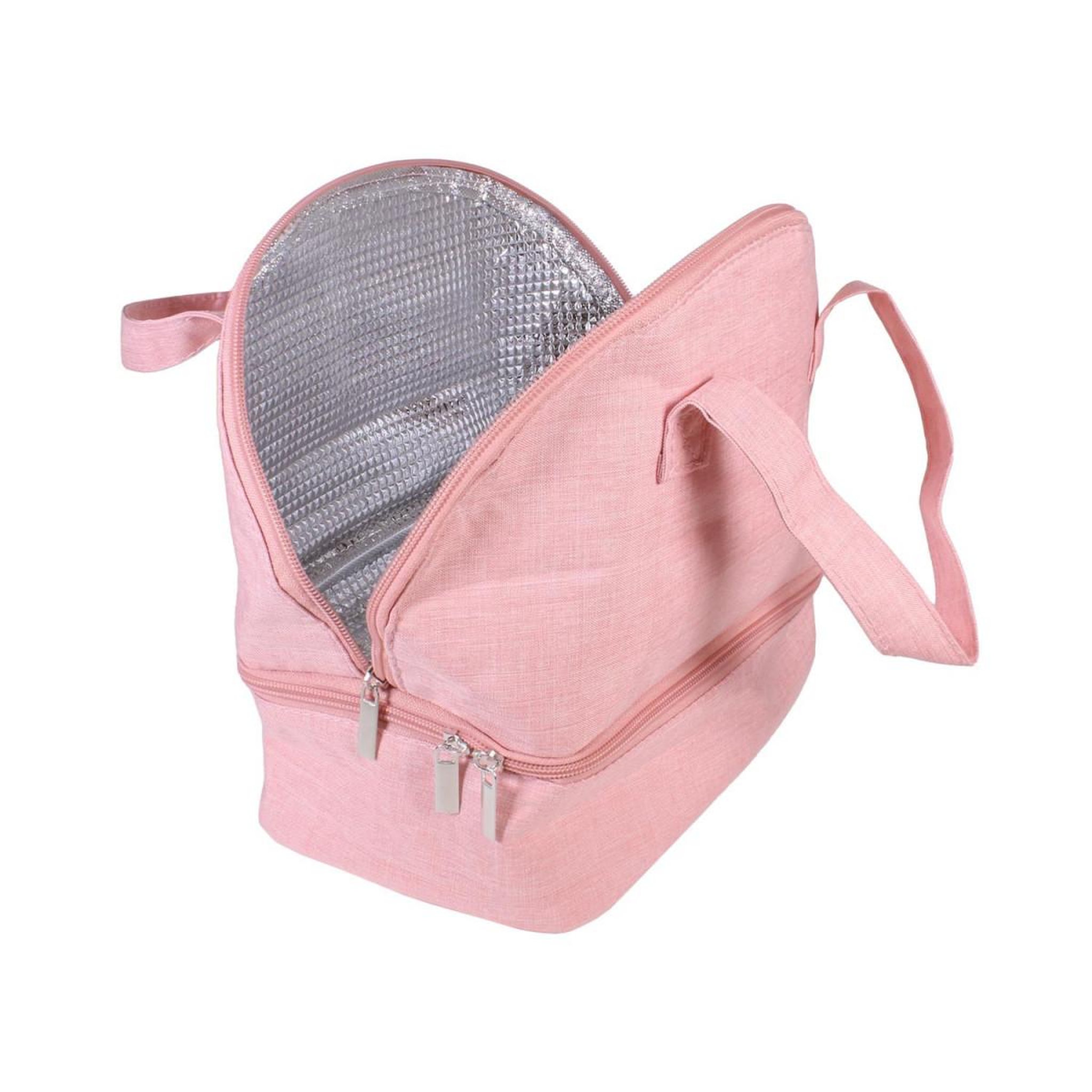 Voir la diapositive 2 : COOK CONCEPT Sac Fraîcheur 2 Compartiments  Lady Boss  27cm Rose