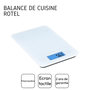 Voir la diapositive 4 : Rotel Balance de cuisine Blanche électronique écran tactile Rotel