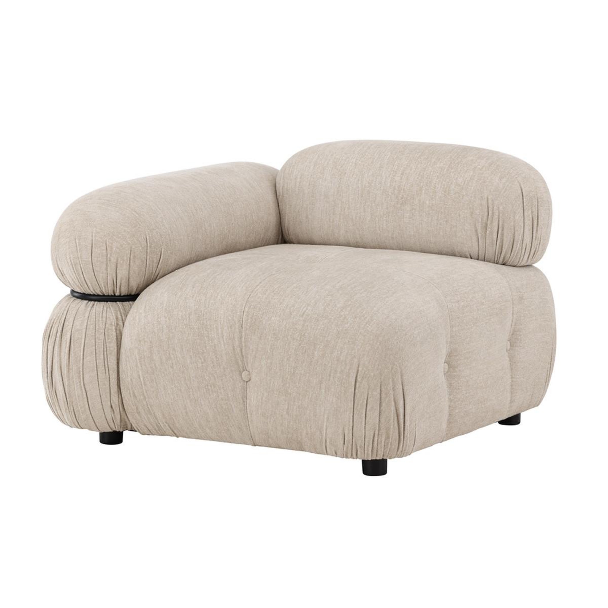 Paris Prix Module de canapé d'angle droit  mika  95cm beige