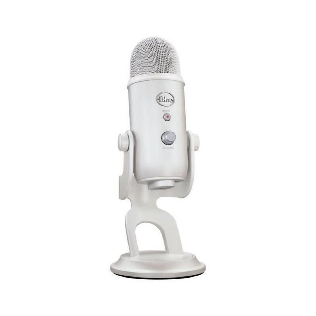 LOGITECH G Microphone USB - Blue Yeti Premium - Pour Enregistrement, Streaming, Gaming, Podcast sur PC ou Mac - Blanc White Mist