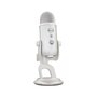 Voir la diapositive 1 : LOGITECH G Microphone USB - Blue Yeti Premium - Pour Enregistrement, Streaming, Gaming, Podcast sur PC ou Mac - Blanc White Mist