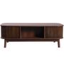 Voir la diapositive 5 : MERAX Table Basse 100 Cm Marron Avec 1 Tiroir