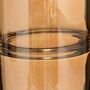 Voir la diapositive 2 : ATMOSPHERA Vase Design Bouteille en Verre  Line  30cm Ambre