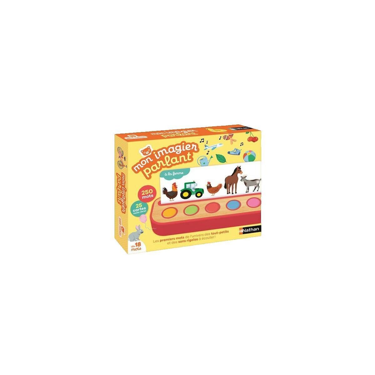 Nathan Jeu d'éveil Nathan multicolore
