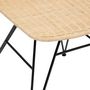 Voir la diapositive 2 : ATMOSPHERA Lot de 3 Chaises en Rotin  May  86cm Naturel