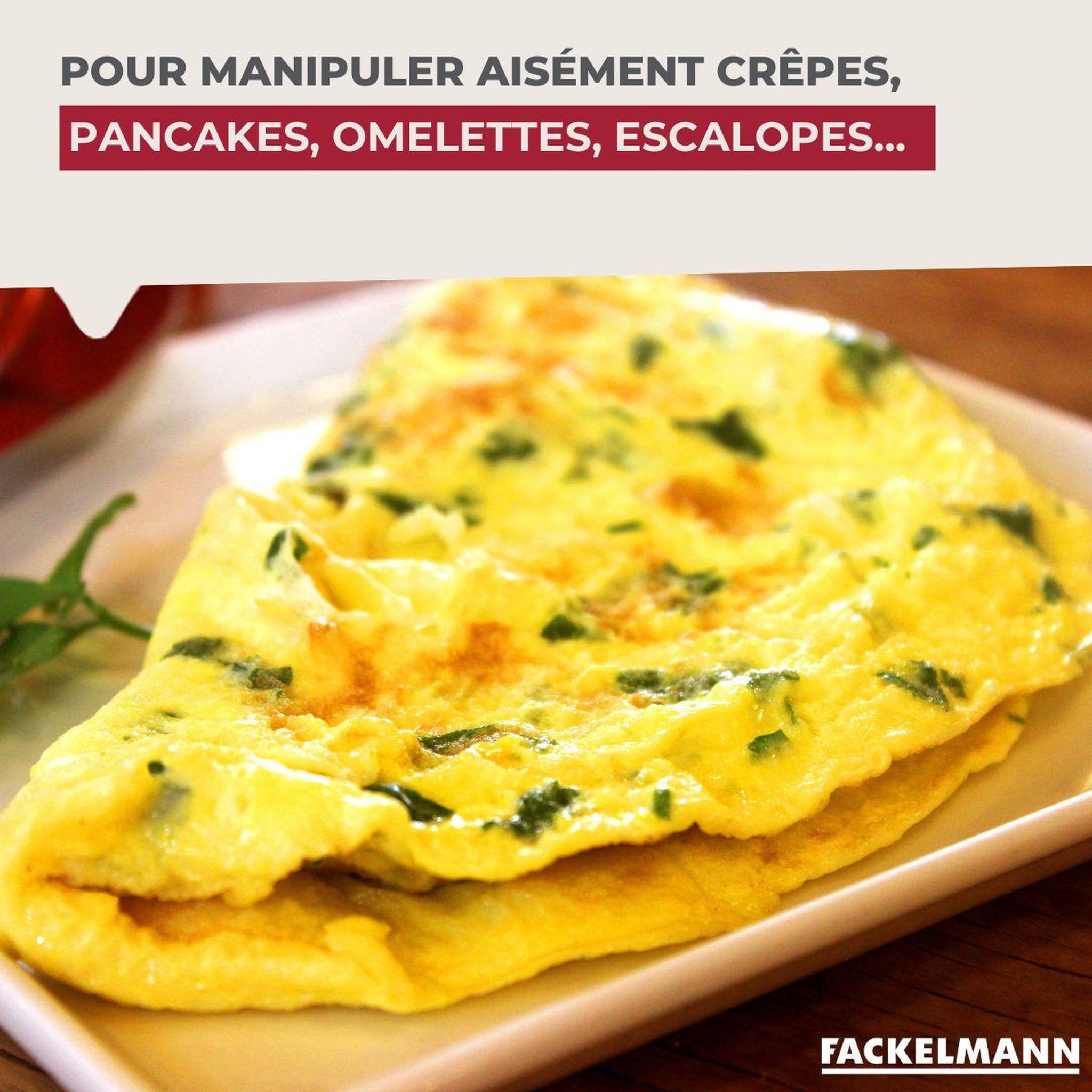 Voir la diapositive 5 : Fackelmann Spatule de cuisine flexi-turner fackelmann