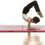 Voir la diapositive 2 : VIDAXL Tapis gonflable de gymnastique avec pompe 500x100x10cm PVC Rose