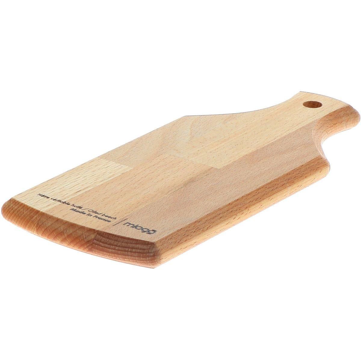 MIOGO Planche à découper Planche aperitif en hetre veritable