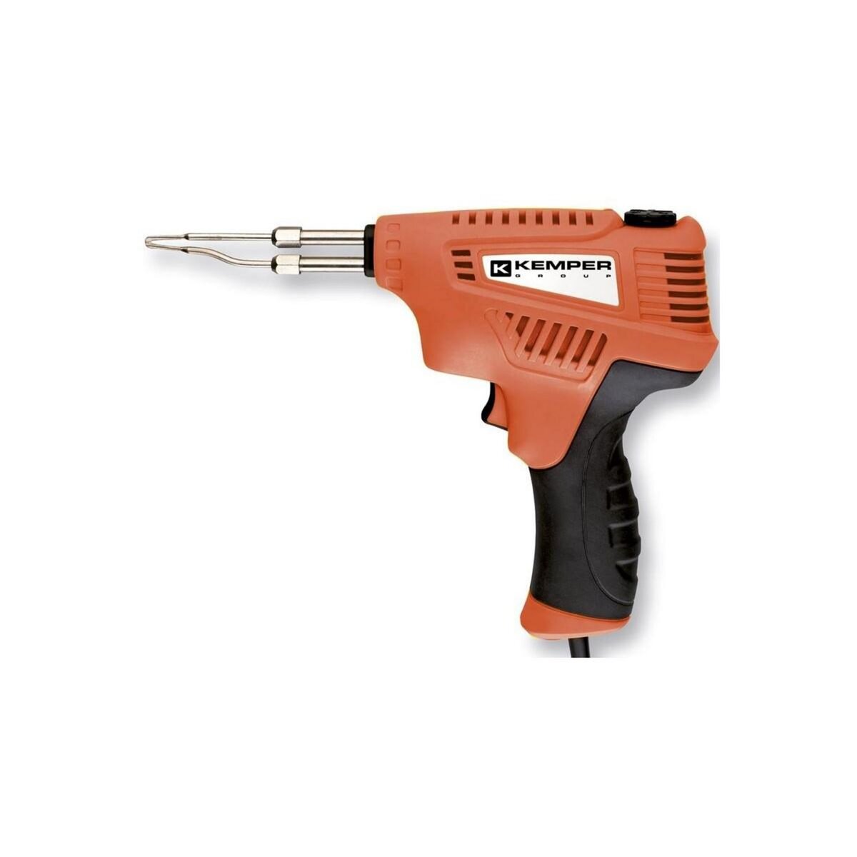 Kemper Pistolet à souder 200W- 230V Kit complet avec mallette, 2 pannes, pâte à souder, bobine d'étain Réglage 3 puissances KEMPER