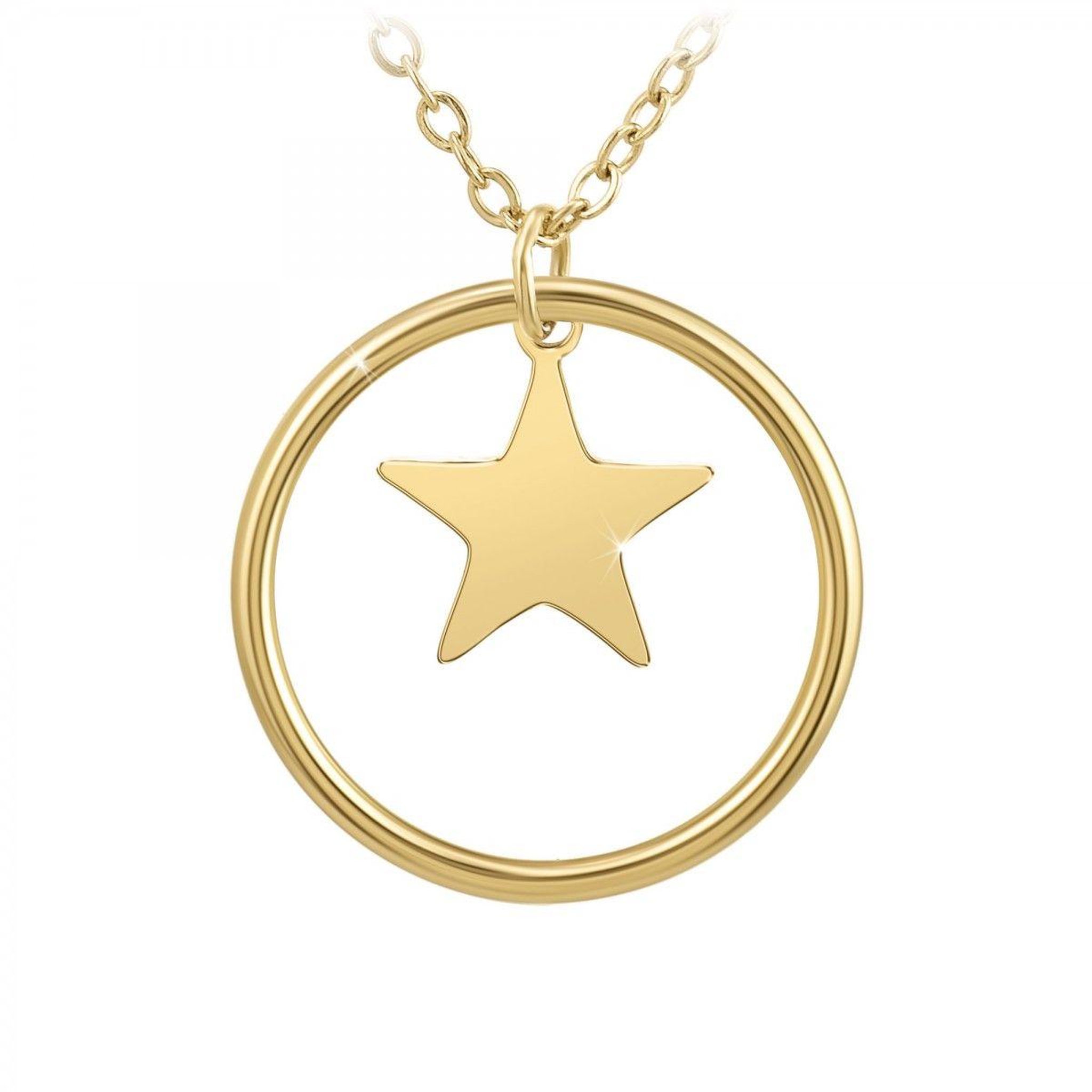 SC BOHEME Collier étoile SC Bohème en acier inoxydable