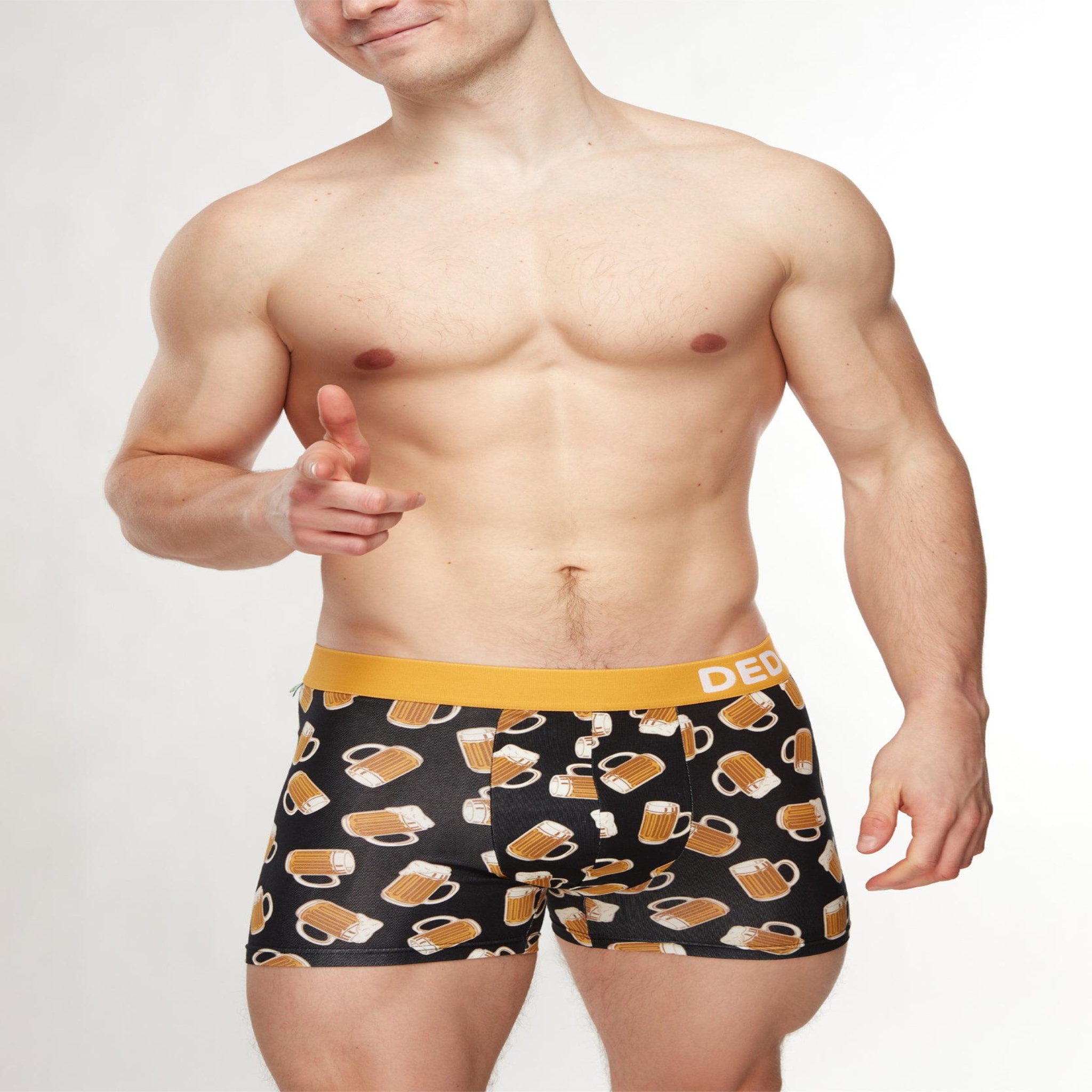 Voir la diapositive 2 : DEDOLES Boxer homme bière pression