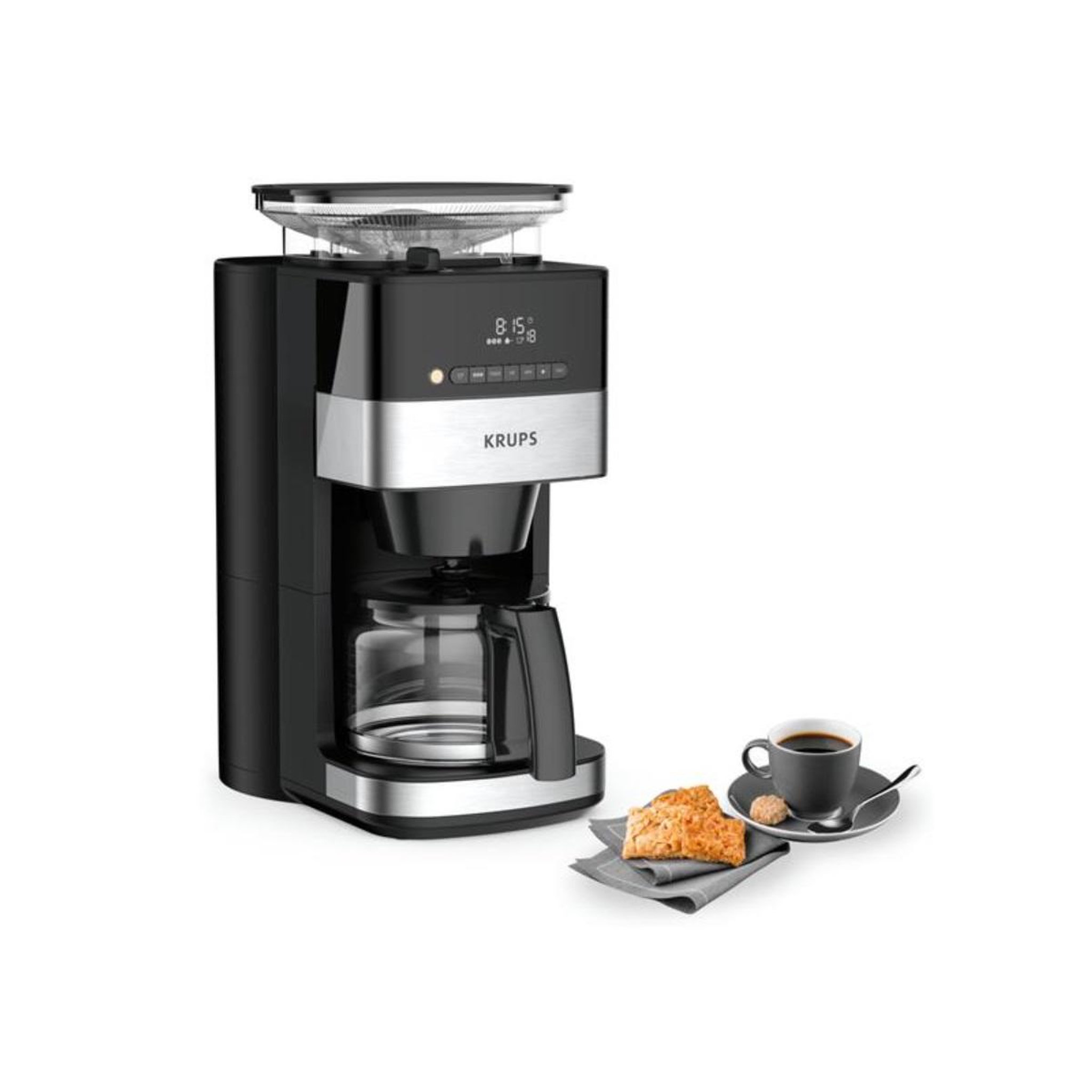 KRUPS Cafetière filtre programmable 10-15 tasses 1000w - km832810