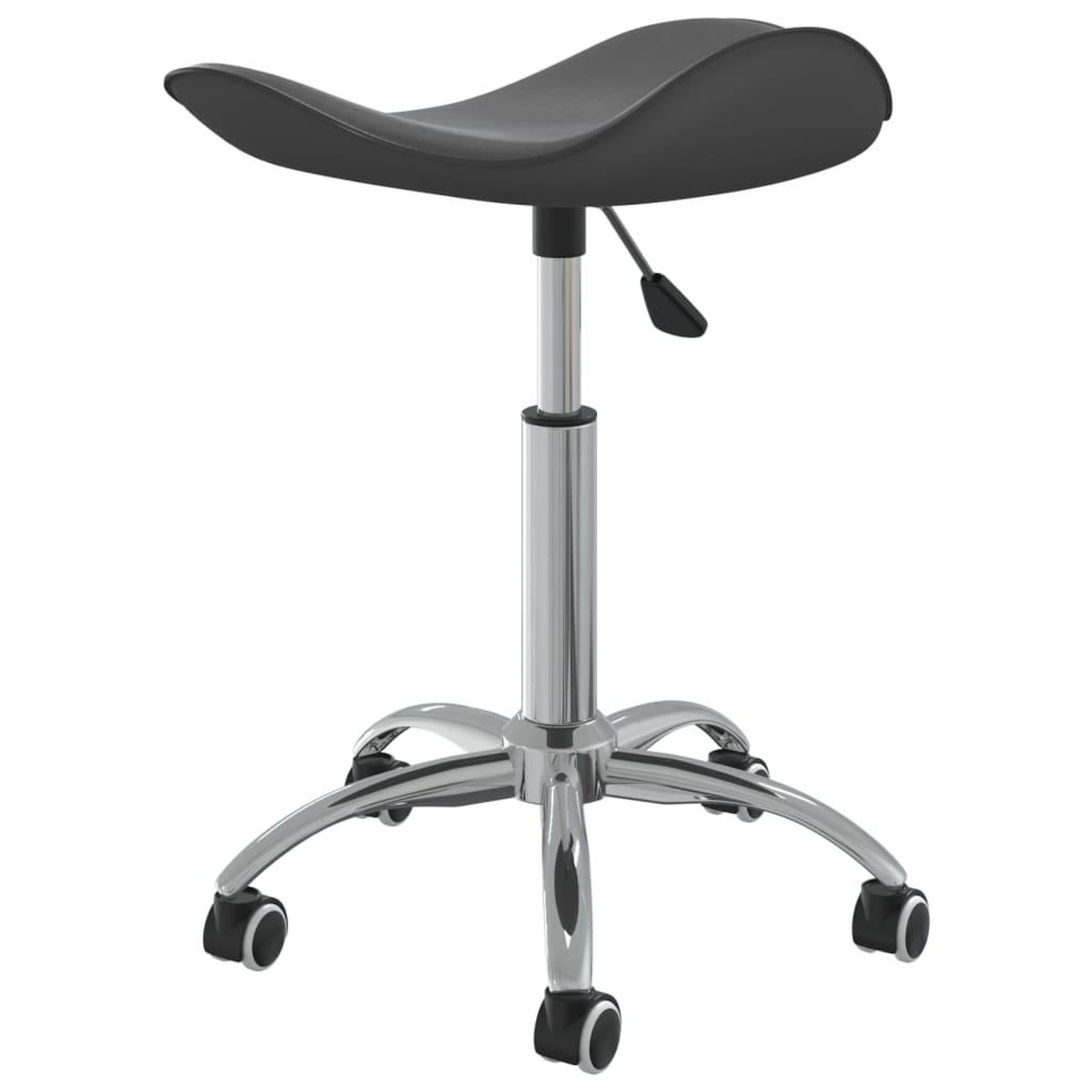 Voir la diapositive 4 : VIDAXL Chaise de bureau Gris Similicuir