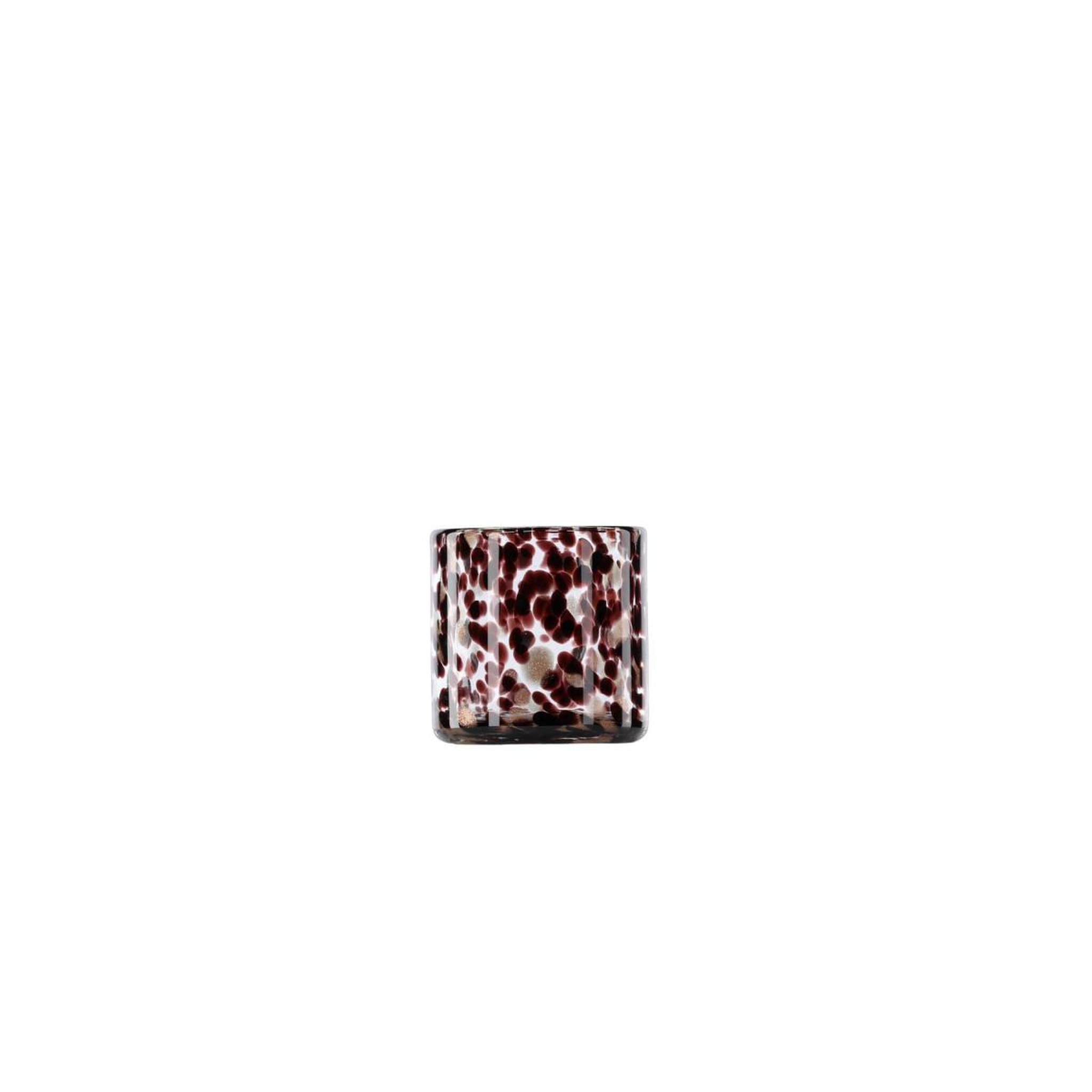 Voir la diapositive 2 : Paris Prix Photophore déco moucheté  gloria  8cm multicolore