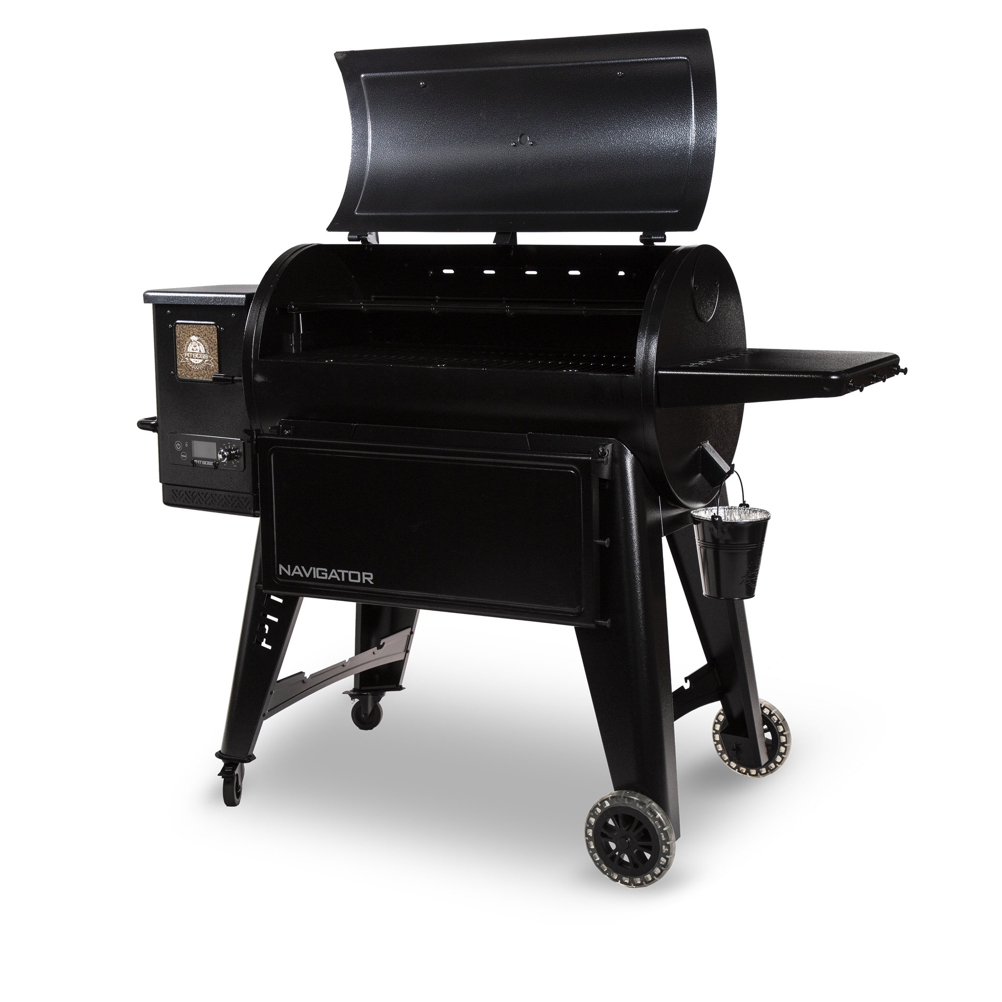 Voir la diapositive 6 : Barbecue à pellets - Fone emaillé - Pit Boss Navigator