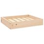 Voir la diapositive 2 : VIDAXL Lit pour chien 51,5x44x9 cm Bois de pin solide