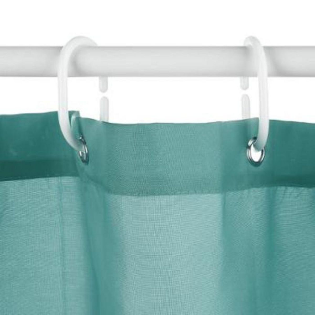 Paris Prix Rideau de Douche Polyester 180x200cm Émeraude