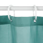 Voir la diapositive 2 : FIVE Rideau de Douche Polyester 180x200cm Émeraude