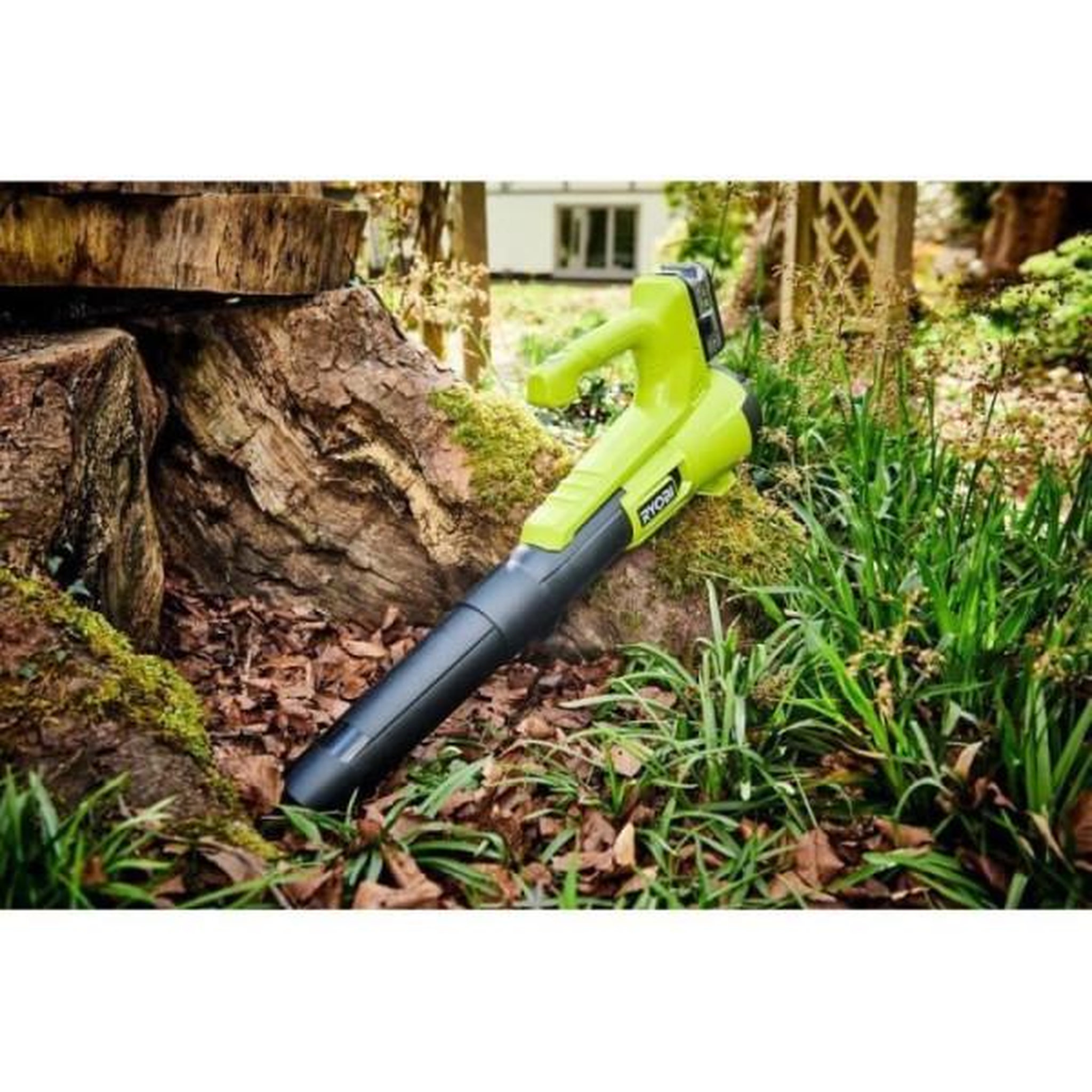 Voir la diapositive 5 : Ryobi RYOBI - Souffleur 18V ONE+ Turbo Jet - soufflerie 145 km/h - débit air max. : 7,1 m³/min + batterie 4,0 Ah & chargeur - RY18BL
