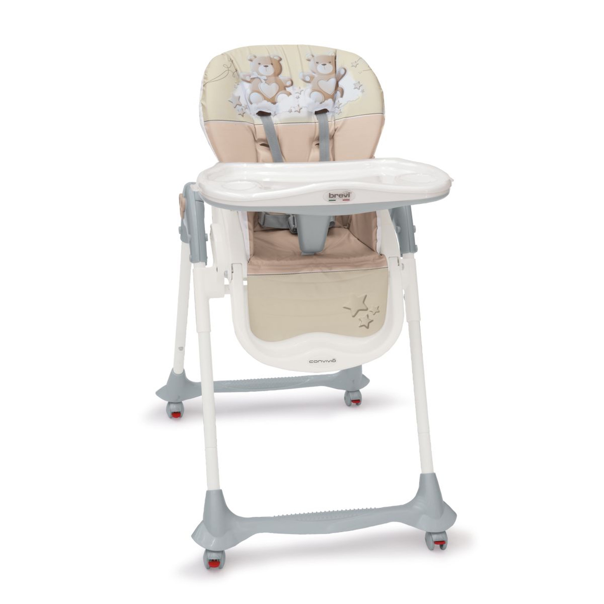 Voir la diapositive 1 : CONVIVIO chaise haute - mon petit ours