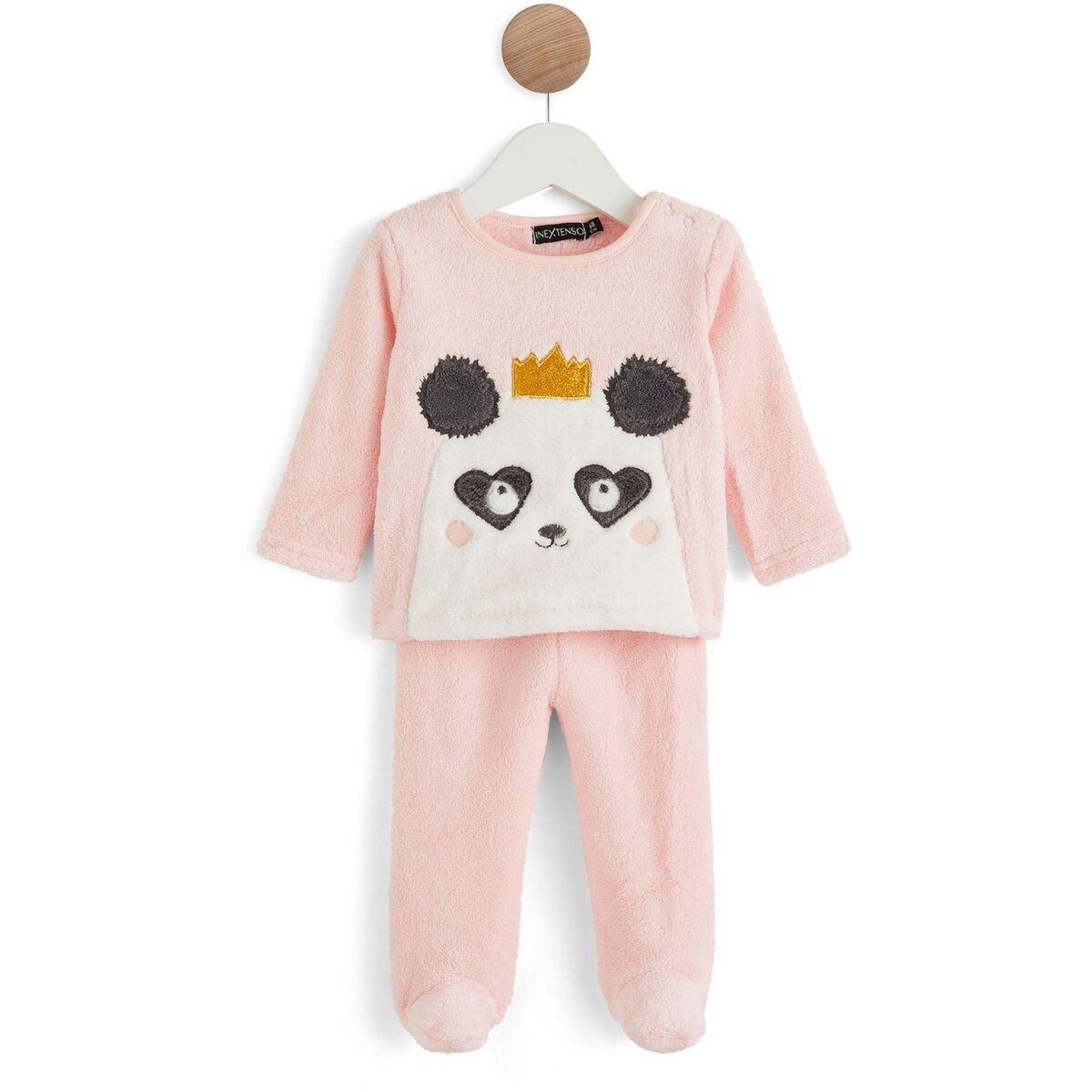 IN EXTENSO Pyjama peluche panda bébé fille