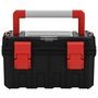 Voir la diapositive 2 : VIDAXL Boîte a outils Noir et rouge 45x28x26,5 cm